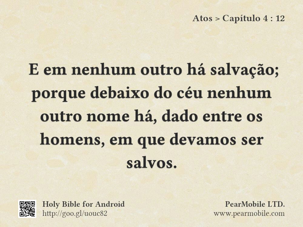 Atos, Capítulo 4:12